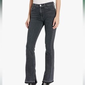 Hudson high rise heartbreaker bootcut slit jeans